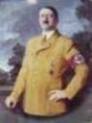 Гитлер в военном френче без погон